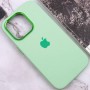 Уцінка Чохол Silicone Case Metal Buttons (AA) для Apple iPhone 14 Pro Max (6.7