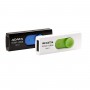 Flash A-DATA USB 3.0 AUV 320 64Gb White/Green (AUV320-64G-RWHGN)