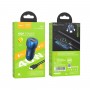 Автомобільний зарядний пристрій HOCO Z48 Tough 40W dual port(2C) car charger set(C to iP) Sapphire Blue (6931474795021)