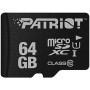 microSDXC (UHS-1) Patriot LX Series 64Gb class 10 (PSF64GMDC10)