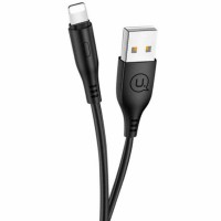 Кабель Usams US-SJ266 U18 Round lightning Cable 1m Black (SJ266USB01)