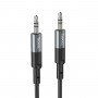 Аудiокабель HOCO UPA23 AUX audio cable Metal Gray (6931474783820)