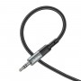 Аудiокабель HOCO UPA23 AUX audio cable Metal Gray (6931474783820)