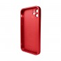 Чохол для смартфона AG Glass Matt Frame Color MagSafe Logo for Apple iPhone 11 Cola Red (AGMattFrameMGiP11Red)