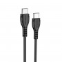 Кабель BOROFONE BX51 Triumph 60W charging data cable Type-C to Type-C Black (BX51CCB)