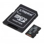 microSDXC (UHS-1 U3) Kingston Industrial 64Gb class 10 V30 А1 (adapter SD) (SDCIT2/64GB)