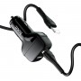 Автомобільний зарядний пристрій HOCO Z36 Leader dual port car charger set(iP) Black (6931474727732)