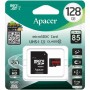 microSDXC (UHS-1) Apacer 128Gb class 10 R85MB/s (adapter SD) (AP128GMCSX10U5-R)