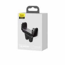 Тримач для мобiльного Baseus Steel Cannon Air Outlet Car Mount Black (SUGP-01)