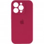 Чохол для смартфона Silicone Full Case AA Camera Protect for Apple iPhone 14 Pro 35,Maroon (FullAAi14P-35)