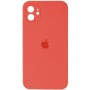 Чохол для смартфона Silicone Full Case AA Camera Protect for Apple iPhone 12 18,Peach (FullAAi12-18)