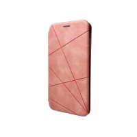 Чохол-книжка для смартфона Dekker Geometry for Poco C40 Pink (GeoPocoC40Pink)