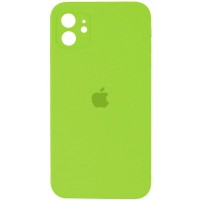 Чохол для смартфона Silicone Full Case AA Camera Protect for Apple iPhone 12 24,Shiny Green (FullAAi12-24)