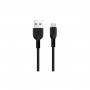 Кабель HOCO X13 USB to Type-C 3A, 1m, PVC, PVC connectors, Black (6957531061182)