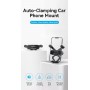 Автотримач для телефону Vention Auto-Clamping Car Phone Mount With Duckbill Clip Gray Crossbar Type (KCEH0) (KCEH0)