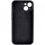 Чохол для смартфона Silicone Full Case AA Camera Protect for Apple iPhone 13 14,Black (FullAAi13-14)