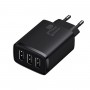 Мережевий зарядний пристрій Baseus Compact  Charger 3U 17W EU Black (CCXJ020101)