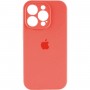 Чохол для смартфона Silicone Full Case AA Camera Protect for Apple iPhone 14 Pro 18,Peach (FullAAi14P-18)