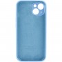 Чохол для смартфона Silicone Full Case AA Camera Protect for Apple iPhone 13 49,Cornflower (FullAAi13-49)