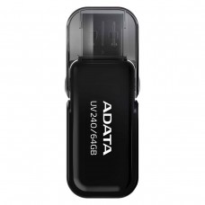 Flash A-DATA USB 2.0 AUV 240 64Gb Black (AUV240-64G-RBK)