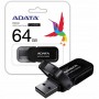 Flash A-DATA USB 2.0 AUV 240 64Gb Black (AUV240-64G-RBK)