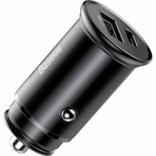 Автомобільний зарядний пристрій Baseus Circular Metal PPS Quick Charger Car Charger 30W(VOOC) (CCYS-C01)