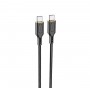 Кабель HOCO X95 Goldentop 60W charging data cable Type-C to Type-C Black (6931474794475)