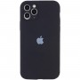 Чохол для смартфона Silicone Full Case AA Camera Protect for Apple iPhone 11 Pro Max кругл 14,Black (FullAAKPi11PM-14)