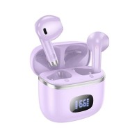 Навушники HOCO EQ1 Music guide true wireless BT headset Purple (6931474798510)