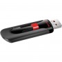 Flash SanDisk USB 2.0 Cruzer Glide 256Gb Black/Red (SDCZ60-256G-B35)