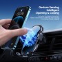 Тримач для мобільного Essager Mirrow Magnetic Phone Holder (Car Air-conditioner Vent Type)  black (EZJCXC-JZY01) (EZJCXC-JZY01)