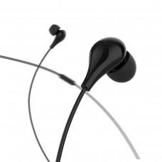 Навушники BOROFONE BM24 Milo universal earphones with mic Black (BM24B)