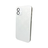 Чохол для смартфона AG Glass Gradient LV Frame for Apple iPhone 13 Pearly White (AGLVFrameiP13White)