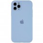 Чохол для смартфона Silicone Full Case AA Camera Protect for Apple iPhone 12 Pro Max 49,Cornflower (FullAAi12PM-49)