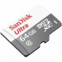 microSDXC (UHS-1) SanDisk Ultra 64Gb class 10 A1 (100Mb/s) (SDSQUNR-064G-GN3MN)