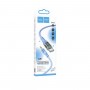 Аудiокабель HOCO UPA25 Transparent Discovery Edition Digital audio conversion cable Type-C Blue (6931474791184)