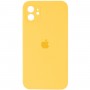 Чохол для смартфона Silicone Full Case AA Camera Protect for Apple iPhone 12 56,Sunny Yellow (FullAAi12-56)