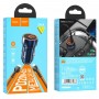 Автомобільний зарядний пристрій HOCO Z46A Blue whale PD20W+QC3.0 car charger set(C to iP) Sapphire Blue (6931474770363)