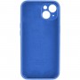 Чохол для смартфона Silicone Full Case AA Camera Protect for Apple iPhone 14 3,Royal Blue (FullAAi14-3)