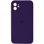 Чохол для смартфона Silicone Full Case AA Camera Protect for Apple iPhone 12 59,Berry Purple (FullAAi12-59)