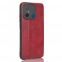 Чохол для смартфона Cosmiс Leather Case for Xiaomi Redmi 12C/Poco С55 Red (CoLeathXR12cRed)