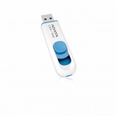 Flash A-DATA USB 2.0 C008 16Gb White/Blue (AC008-16G-RWE)