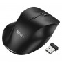 Миша Hoco GM24 Mystic six-button dual-mode business wireless mouse Black (6931474799432)