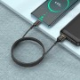 Кабель HOCO X95 Goldentop charging data cable Type-C Black (6931474794444)