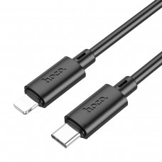 Кабель HOCO X88 Gratified PD charging data cable for iP(packaged) Black (6931474783288)