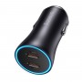 АЗП Baseus Golden Contactor Pro Dual Fast Charger Car Charger C+C 40W Dark Gray (CGJP000013)