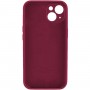 Чохол для смартфона Silicone Full Case AA Camera Protect for Apple iPhone 14 47,Plum (FullAAi14-47)