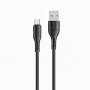 Кабель Usams US-SJ502 U68 Micro Charging & Data Cable 1m Black (SJ502USB01)