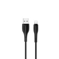 Кабель Usams US-SJ371 U38 Lightning Charging and Data Cable 1m Black (SJ371USB01)