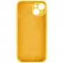 Чохол для смартфона Silicone Full Case AA Camera Protect for Apple iPhone 14 56,Sunny Yellow (FullAAi14-56)